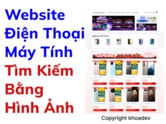Full code website điện thoại máy tính laptop php mysql | Tìm kiếm điện thoại máy tính laptop bằng hình ảnh + thanh toán Momo Full báo cáo dự án điện thoại máy tính laptop