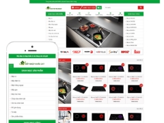Full code Website giới thiệu bán thiết bị nhà bếp giao diện cực đẹp , chuẩn SEO , Full tính năng