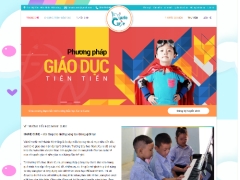 Full code Website giới thiệu trường tiểu học đẹp, chuẩn SEO