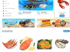 Full code website hải sản Theme Flatsome