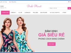 Full code website shop bán quần áo, đầm, váy giới trẻ