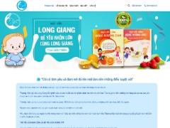 Full code website thực phẩm dinh dưỡng cho bé