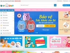 Full code Website WordPress shop siêu thị đồ chơi trẻ em Baby