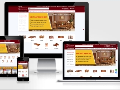 Full source code website bán hàng nội thất gỗ