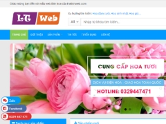 Full source code website bán hoa Wordpress chuẩn seo