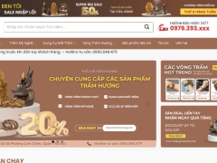 Full source code website bán TRẦM HƯƠNG theme Flatsome 2