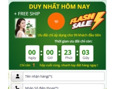 Giải pháp website BÁN MỸ PHẨM & SẢN PHẨM CHĂM SÓC TÓC CHUYÊN NGHIỆP – dễ dàng tùy biến
