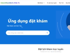 (Giao diện mới đẹp mắt) Website đặt lịch khám bệnh online reponsive Mobile - Thanh toán online - Đồ án tốt nghiệp 9 điểm