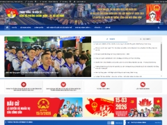 Giao diện website tổ chức Đảng, cơ quan nhà nước