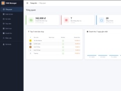 Hệ thống Quản Lý FNB (quán cà phê, trà sữa, quán ăn) (FE: vuejs , BE: Node.js + NestJS + SQL)