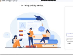 Hệ thống quản lý học sinh sinh viên giao diện đẹp