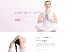 HTML Template website đăng ký hóa học Yoga Tin tức khóa học Yoga Responsive Bootstrap 4 HTML5