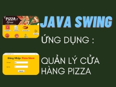 Java Swing - Full Source Code phần mềm quản lí cửa hàng Pizza