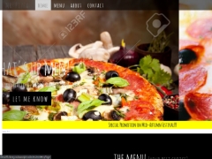 Landing page Pizza - Giới thiệu menu, đặt món pizza