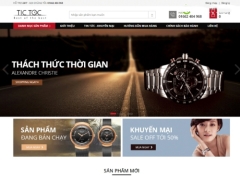 Mã nguồn Web Shop bán đồng hồ Online