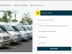 Mã nguồn Website cho thuê xe ô tô và tour du lịch