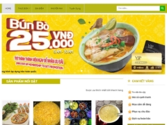 Mã nguồn Website giới thiệu món ăn nhà hàng