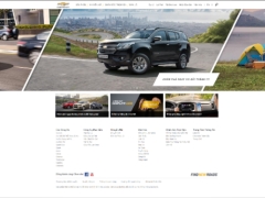 Mã nguồn Website giới thiệu sản phẩm ô tô