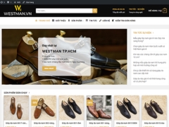 Mã nguồn website giới thiệu thời trang giày da nam