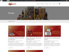 Mẫu giao Diện Web Quà Tết dùng CMS Wordpress