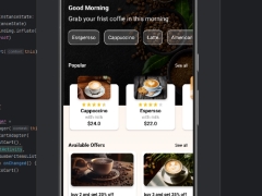 Online Coffee Shop - Ứng dụng bán coffee online - AndroidStudio Java + Kotlin - FireBase - Giao diện đẹp mắt, hiện đai