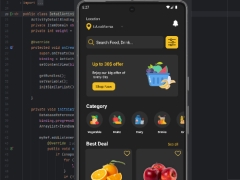 Online Shop app Android Studio Project with Firebase & Java - android studio Koala