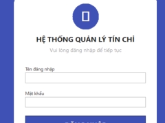 Phần mềm quản lý đăng ký tín chỉ C# Winform SQL, mô hình 3 lớp dễ phát triển
