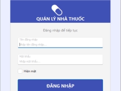 Phần Mềm Quản Lý Nhà Thuốc C# WinForms Chuẩn 3 Lớp (Full Database SQL, Backup & Restore)