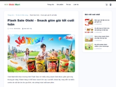 Quản lý cửa hàng Oishi Mart