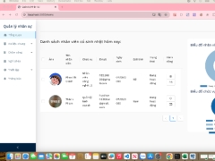 Quản lý nhân sự( Nodejs + mogoose + reactjs + sendMail)