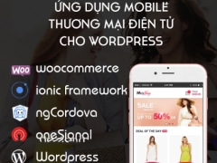 Share code Android app mobile thương mại điện tử cho website Miashop Woocommerce wordpress 