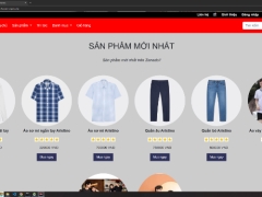 Share code web bán quần áo thời trang nữ zaazaado php mysql có quản trị