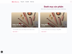 Share code website bán mỹ phẩm làm đẹp skin beauty MYSQL | Quản lý cửa hàng mỹ phẩm skincare làm đẹp dụng cụ spa thẩm mỹ viện | Full code website mỹ phẩm skincare làm đẹp spa