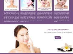 Share code Website giới thiệu dịch vụ spa siêu đẹp, chuẩn seo