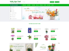 Share code website wordpress cửa hàng bán hoa quà tặng