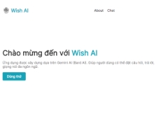 Sharecode Code web Wish AI trí tuệ nhân tạo v1 (50%)