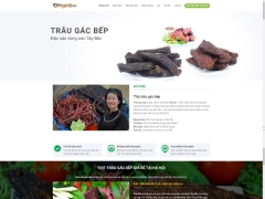 Sharecode Theme wordpress bán thịt trâu gác bếp