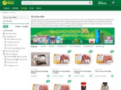 Sharecode website bán hàng bách hóa xanh giá rẻ