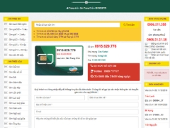 Sharecode website sim số chuẩn SEO