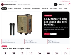 SoundWave Pro website bán loa bluetooth