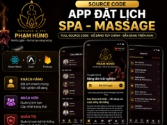 Source Code App Đặt Lịch Spa Massage React Native Firebase