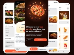 Source code app mobile ứng dụng đặt thức ăn nhà hàng quán ăn restaurant Order Food Kotlin Firebase