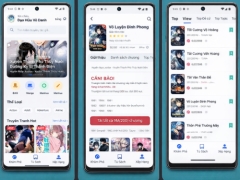 Source code app truyện java và laravel website admin quản lí