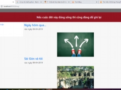 Source code + báo cáo xây dựng blog với django