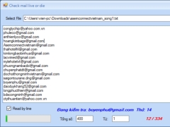 Source code chương trình xác minh kiểm tra mail sống chết