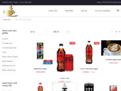 Source code đồ án website bán cafe nước giải khát asp net mvc & báo cáo đồ án