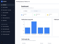 Source Code Hệ thống Quản lý Thiết bị Y tế NextJS 15 + NestJS + PostgreSQLL: