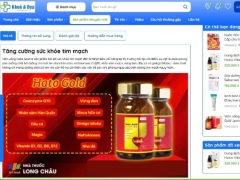 Source Code Mẫu Website bán thuốc cửa hàng nhà thuốc chuẩn đẹp, chuẩn seo