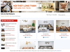 Source Code Mẫu Website nội thất Long Thịnh chuẩn đẹp, chuẩn seo
