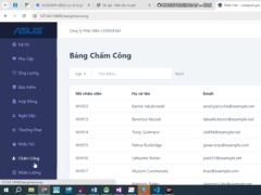 Source code quản lý nhân sự PHP - MYSQL | Đồ án quản lý nhân sự full báo cáo + word + sql Phần mềm quản lý nhân sự PHP Laravel VueJS | Website quản lý nhân sự